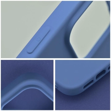SILICONE case for Apple iPhone 15 Pro Max blue