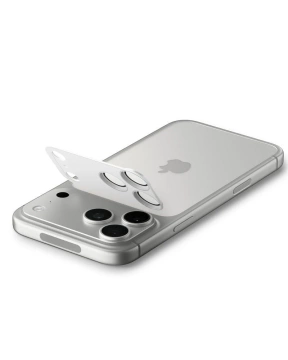 Osłona Aparatu do iPhone 17 Pro Max Spigen Optik Pro XL EZ Fit Silver