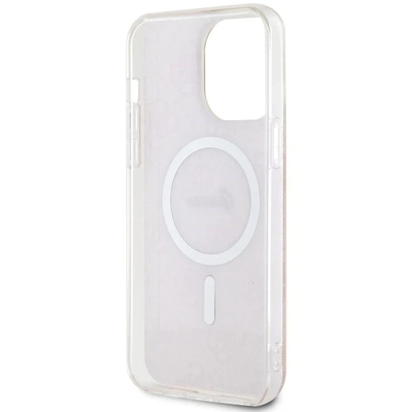Чохол для телефону Guess GUHMP14XH4STP для Apple iPhone 14 Pro Max 6.7" pink/pink hardcase 4G MagSafe