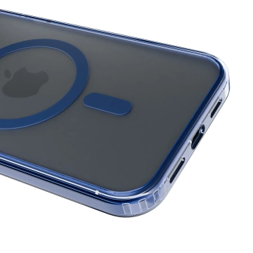 Apple iPhone 16 Pro Max – 3mk Frosty MagCase Blue