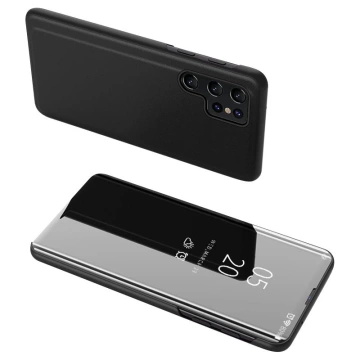 Clear View Case pre Samsung Galaxy S23 Ultra flipový kryt čierny