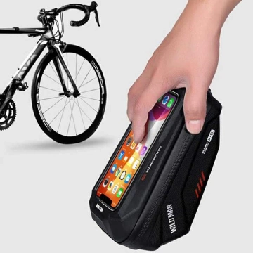 Koffer-/Fahrradhalter WILDMAN XS1 Rahmentasche schwarz/schwarz