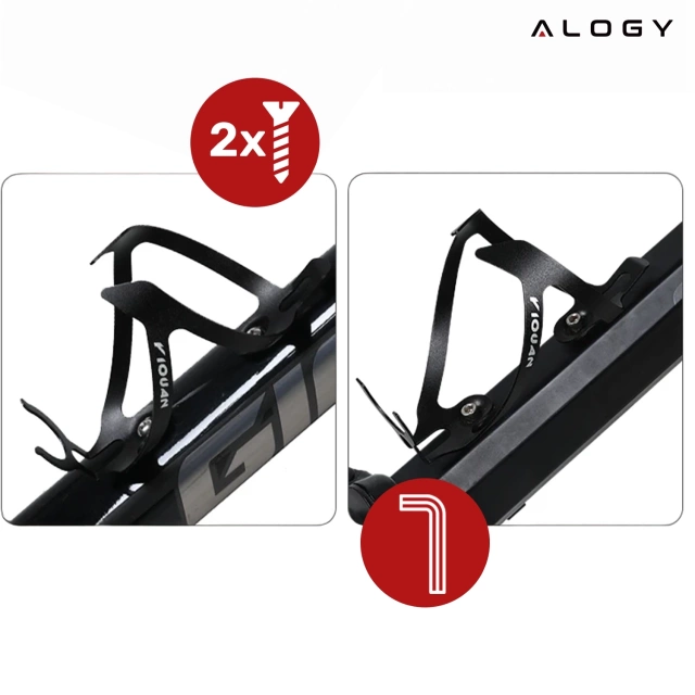 Bottle cage drink water bottle bicycle holder for bicycle bottle universal Black