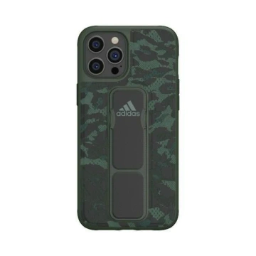 Etui ochronne Adidas SP Grip Case Leopard do Apple iPhone 12 Pro Max green/zielony 43723