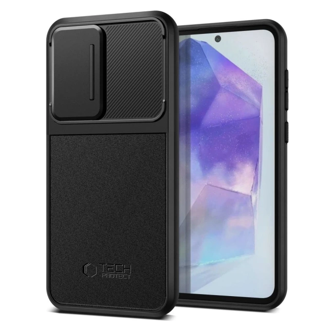 Etui Velar Cam для Samsung Galaxy A55 5G Black