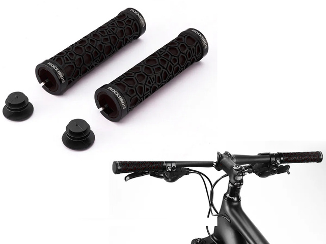 Gripy na bicykel pre RockBros 2017-14ABK Black