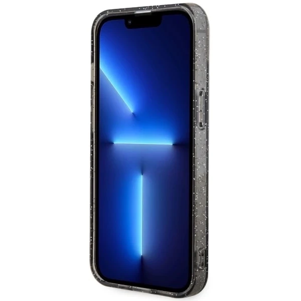 Etui Guess GUHMP14SHCMCGK für iPhone 14 6,1" Hardcase Glitter Gold MagSafe