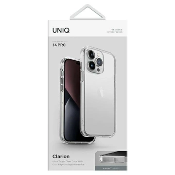 UNIQ Clarion Apple iPhone 14 Pro 6,1" Handyhülle Transparent/Lucent Clear