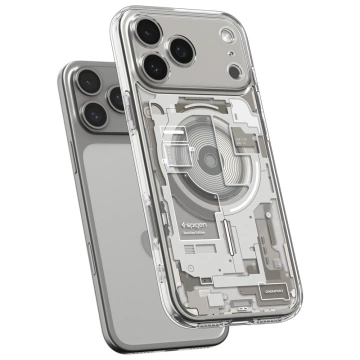 Etui Ochronne do iPhone 17 Pro Spigen Ultra Hybrid Mag MagSafe Zero One Titanium