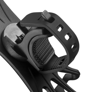 Силіконовий тримач RockBros LF436BK для велосипеда, мотоцикла, скутера, телефону, керма, чорний