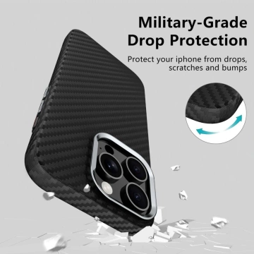 Чохол MagSafe для Samsung Galaxy S25 Ultra Tech-Protect Ion чорний