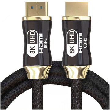 Кабель HDMI-HDMI 2.1 8K 60Hz 4K 120Hz кабель для передачі зображення та звуку Premium HQ