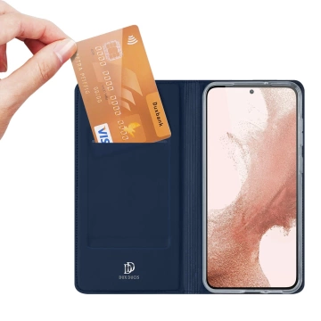 Захисний чохол Dux Ducis Skin Pro для Samsung Galaxy S23 Flip Card Wallet Stand Blue