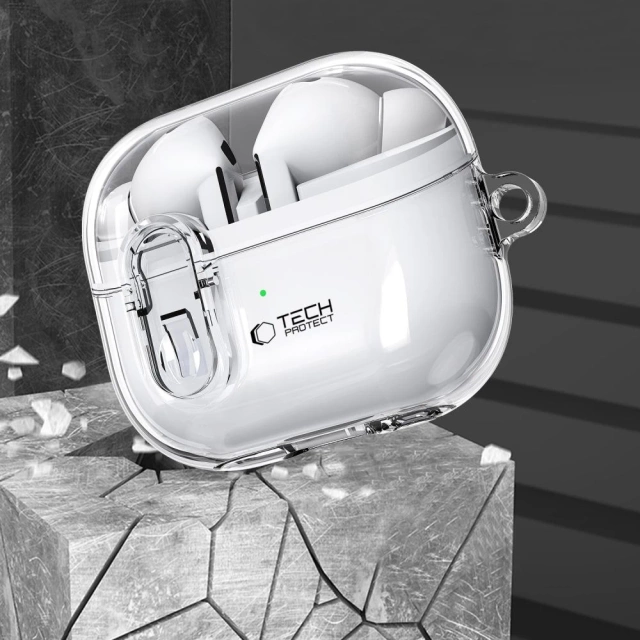 Ochranné pouzdro Flexair pro Samsung Galaxy Buds 3 / 3 Pro Clear