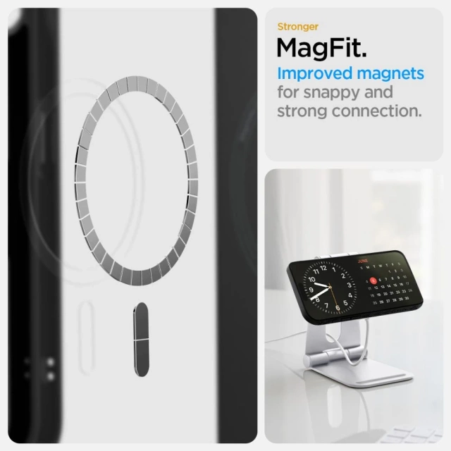 Matný kryt Spigen Liquid Air Mag MagSafe pre iPhone 16e, čierny