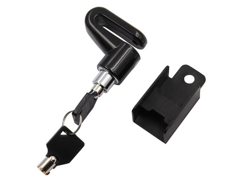 Alogy lock clasp to lock the wheel of a scooter / bicycle / motorbike
