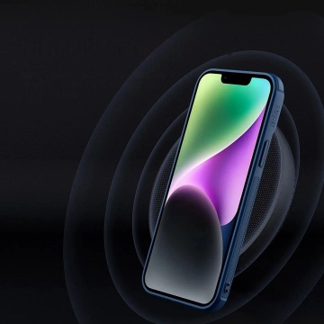 Pancéřový kryt Nillkin Textured S Case iPhone 14 Plus s krytem fotoaparátu, černý