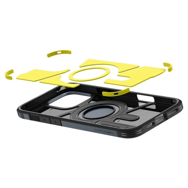 Etui Spigen Tough Armor Mag MagSafe do iPhone 16 Pro Max Metal Slate