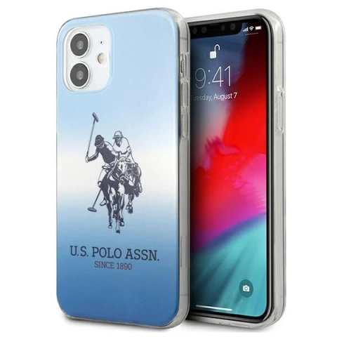 US Polo Gradient Collection iPhone 12 mini 5.4" phone case blue/blue