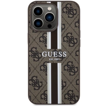 Чохол Etui Guess GUHMP13LP4RPSW для iPhone 13 Pro / 13 6.1" Hardcase 4G Printed Stripes MagSafe