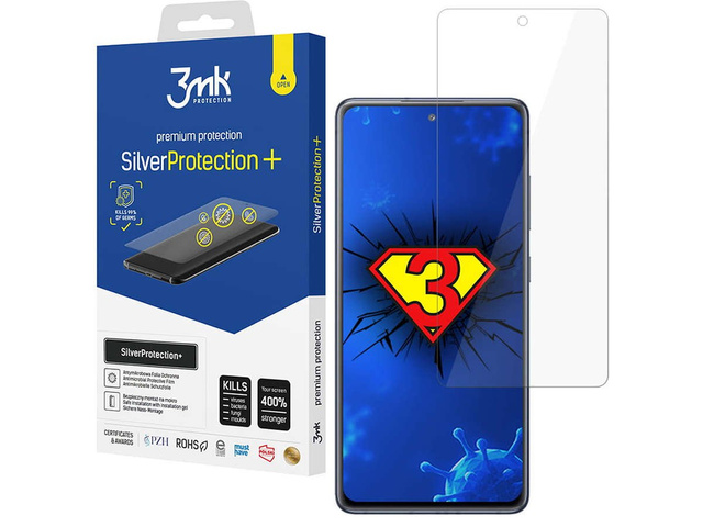 Повноекранний антивірус фольга Silver Protection 3mk 7H для Galaxy S20 FE