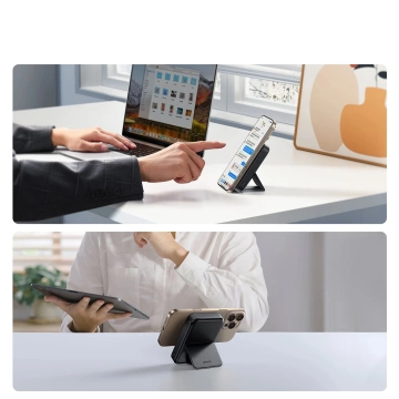 Joyroom JR-PBM11 10000mAh 22.5W Qi2 MagSafe Power Bank with Stand – Black