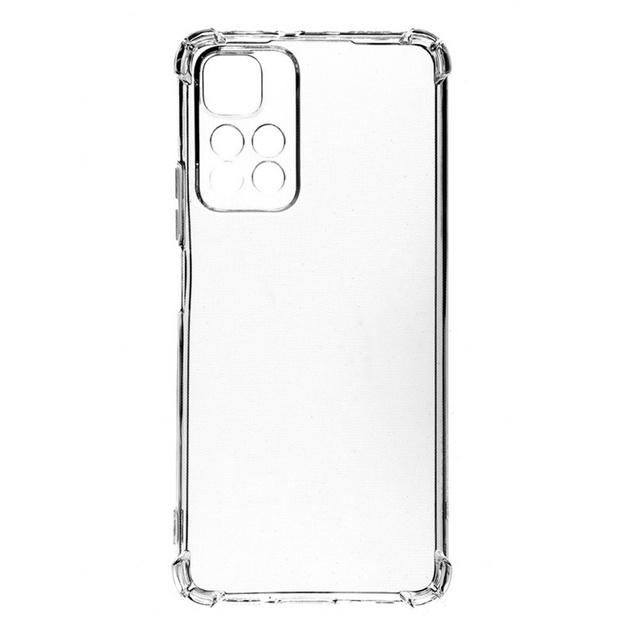 ShockProof Alogy Silicone Armor Case for Xiaomi Poco M4 Pro 5G Transparent