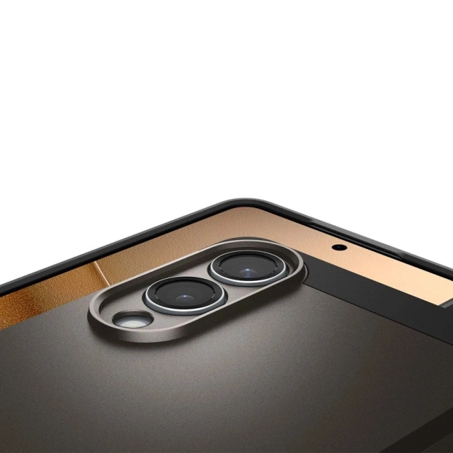 Pouzdro Spigen Tough Armor Mag pro Samsung Galaxy S25 Edge šedo-černé