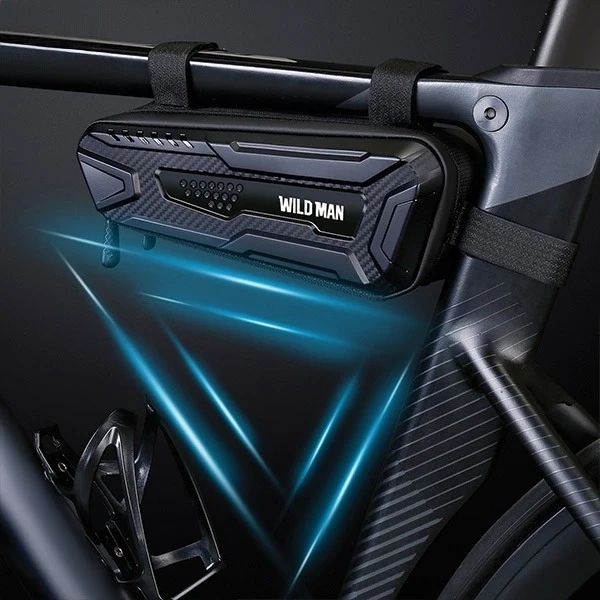 Wildman M M40 Bike Frame Bag Waterproof for Phone Black