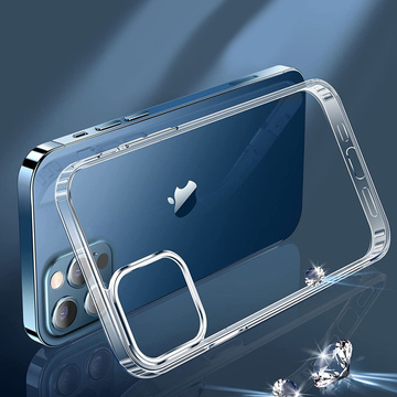 Ochranné pouzdro Alogy Hybrid Case Super Clear pro Apple iPhone 12 Pro Max Transparent