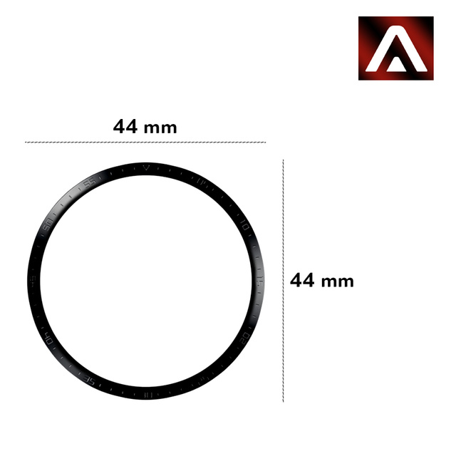 2x Alogy 3D Flexibles Glas für Huawei Watch GT 3 46mm Schwarz