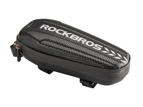 Waterproof case bicycle pannier bike frame holder RockBros B61 Black