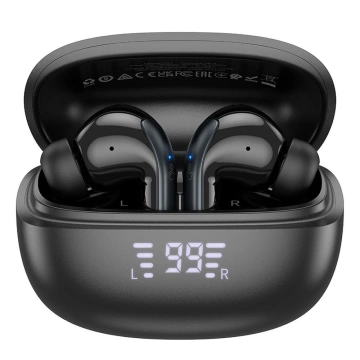 Зарядний чохол для бездротових Bluetooth-навушники HOCO TWS ANC ENC EQ5, чорний