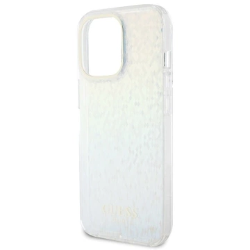 Etui Guess GUHCP15XHDECMI pro iPhone 15 Pro Max 6,7" wielokolorowy pevný obal IML Faceted Mirror Disco Iridescent