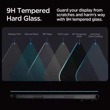 Spigen Glas.Tr "Ez Fit" Privacy Glass 2-Pack pro Iphone 16 Pro Max Privacy