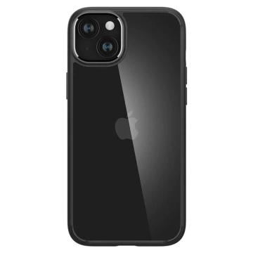 Kryt Spigen Crystal Hybrid pre Apple iPhone 15 Plus - priehľadný a čierny