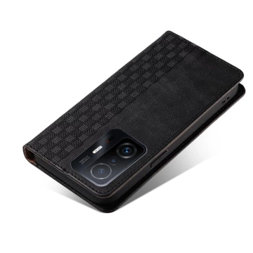 Puzdro s magnetickým popruhom Case pre Xiaomi Redmi Note 11 Pro Pouch Wallet Mini Lanyard Pendant Black
