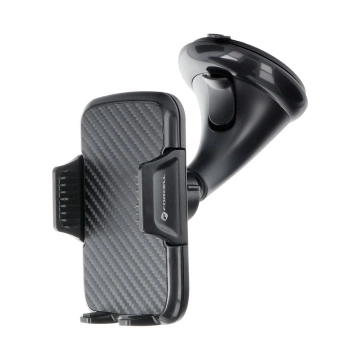 FORCELL F-GRIP Carbon HT1 Autohalterung für Windschutzscheibe/Bord Schwarz