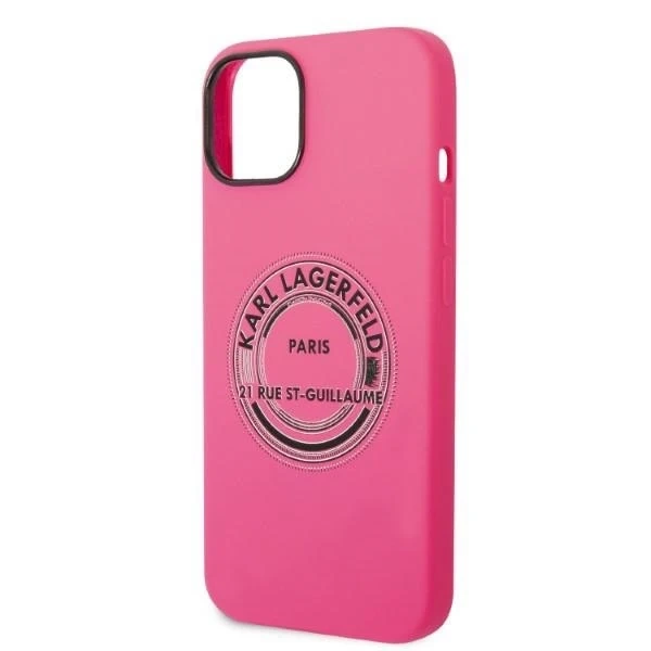 Чохол Etui Karl Lagerfeld KLHCP14MSRSGRCF для Apple iPhone 14 Plus 6,7" Hardcase Silicone RSG