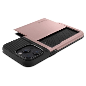 Pouzdro Spigen Slim Armor CS pro Apple iPhone 15 Pro Max - růžové