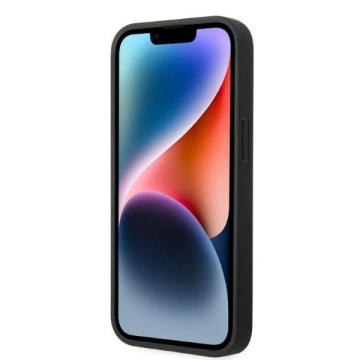 US Polo Leather Stitch iPhone 14 Plus 6,7" puzdro na telefón námornícka/námornícka modrá