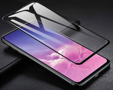 Загартоване скло Alogy на весь екран для Samsung Galaxy S10e Black