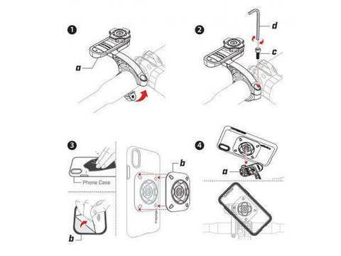 Spigen Gearlock MF100 Bike Mount Out-Front