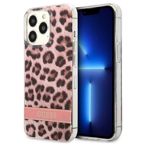 Schätze GUHCP13LHSLEOP iPhone 13 Pro / 13 6.1 "rosa / rosa Hardcase Leopard
