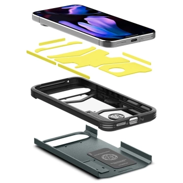 Etui Spigen Tough Armor do Google Pixel 9/9 PRO Abyss Green