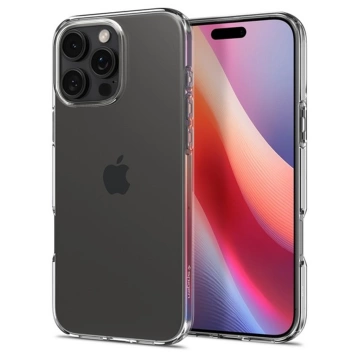 Puzdro na iPhone 16 Pro Max Spigen Liquid Crystal ochranné puzdro na telefón Crystal Clear