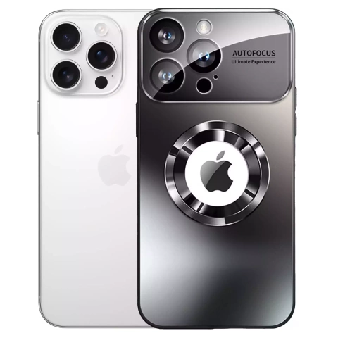 Pouzdro Alogy MagSafe LuxeShield™ s ochranou čočky pro Apple iPhone 16 Pro, grafitově černé