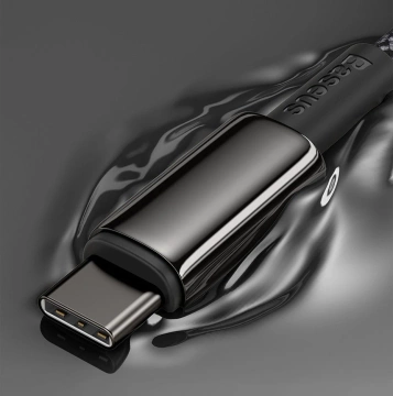 Baseus USB Typ C - USB Typ C Kabel Power Delivery Quick Charge 100 W 5A 2m schwarz (CATWJ-A01)