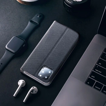 Чохол-книжка SENSITIVE з підставкою для Xiaomi Redmi Note 14 Pro, чорний
