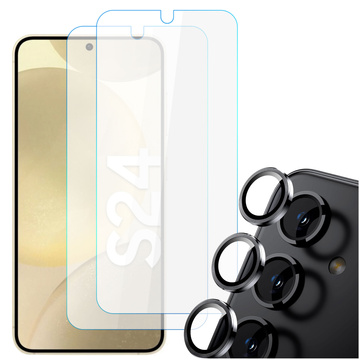Загартоване скло Supreme Set для Samsung Galaxy S24 Clear